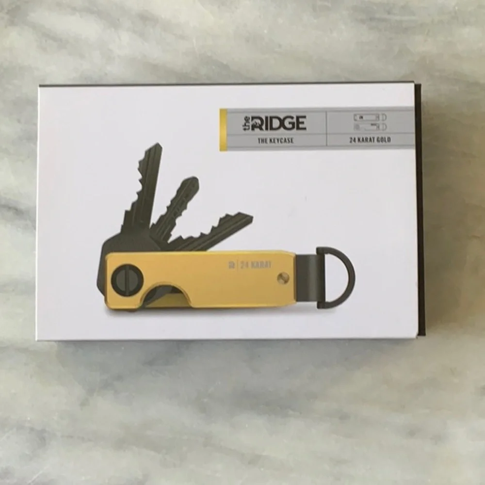 The Ridge 24 Karat Gold Key Case - Picture 1 of 11